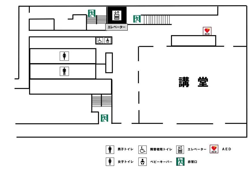 地下2階フロア見取り図